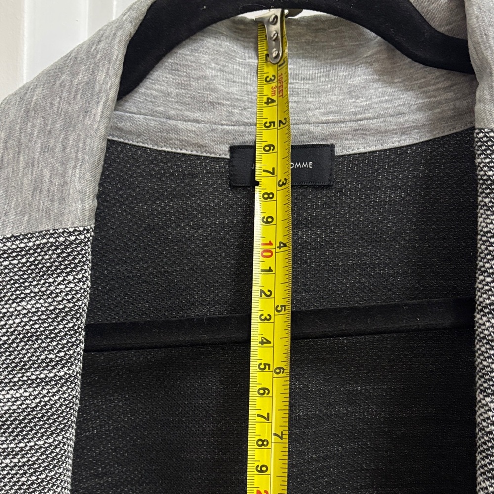 Charcoal Knit Men's Blazer - Picture 7 of 9